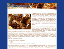 Tablet Screenshot of cacciucco.com